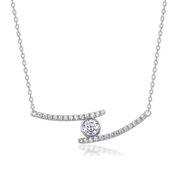 moissanite necklace