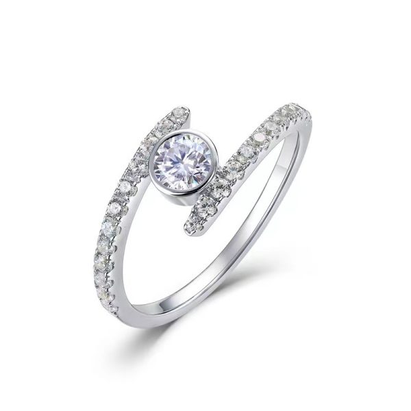 moissanite ring