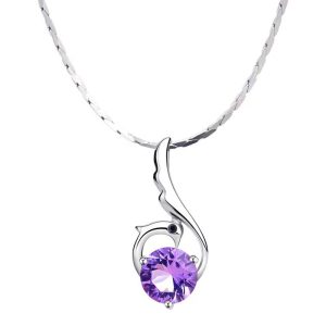 amethyst necklace