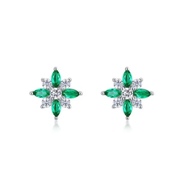 emerald earrings