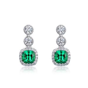 emerald earrings