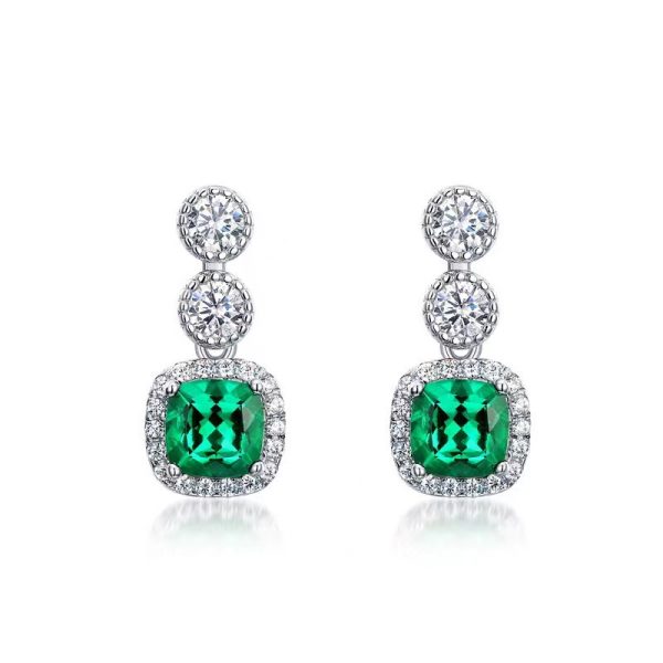 emerald earrings