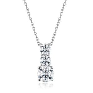 moissanite pendant