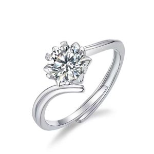 moissanite ring