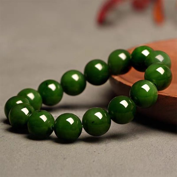 green jade bracelet