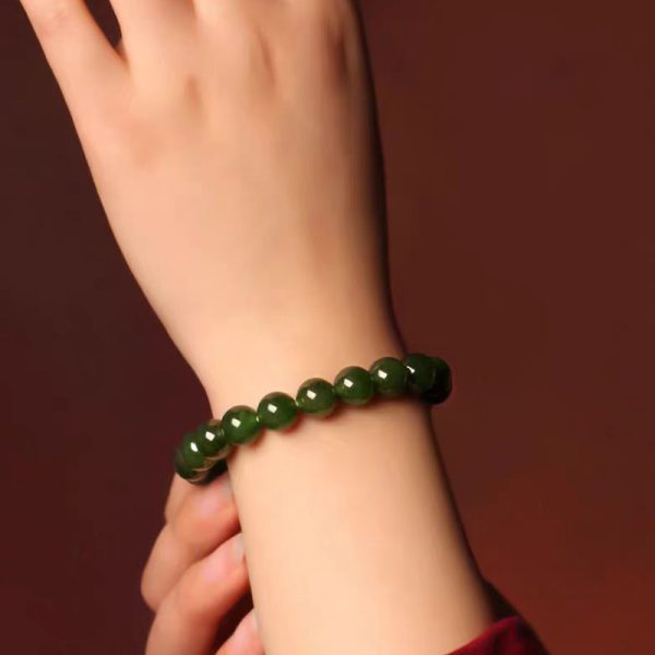 jade bead bracelet