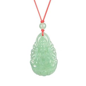 jade buddha necklace