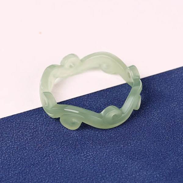 jade engagement ring