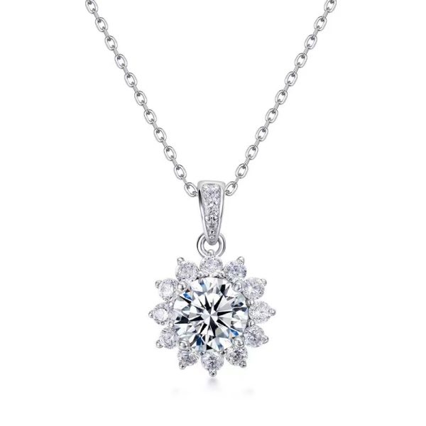 moissanite necklace