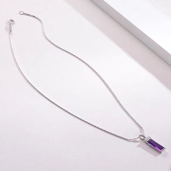 real amethyst necklace