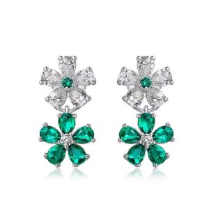 emerald earrings