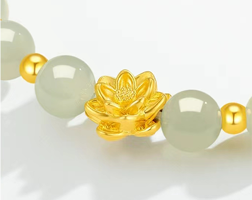 golden jade bracelet