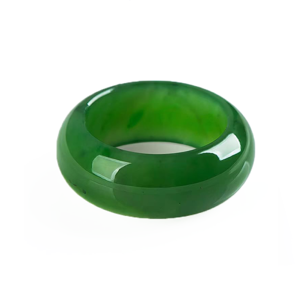 green jade ring