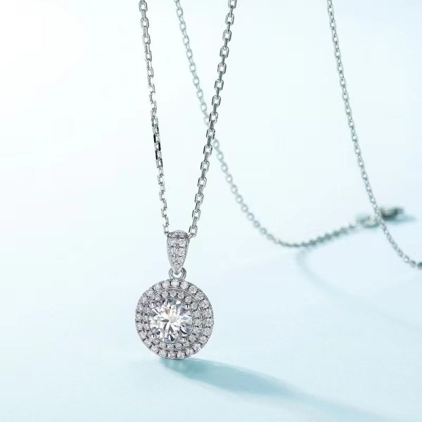 moissanite necklace