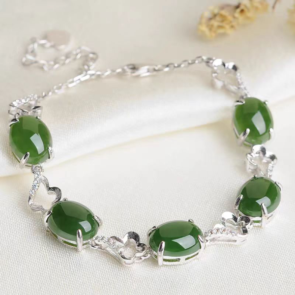 jade green bracelet