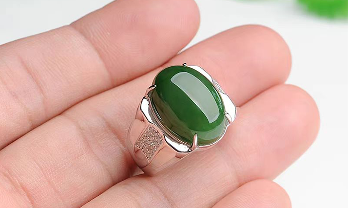 mens jade ring