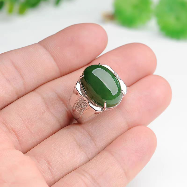 mens jade ring