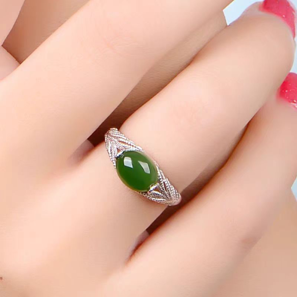 women jade ring