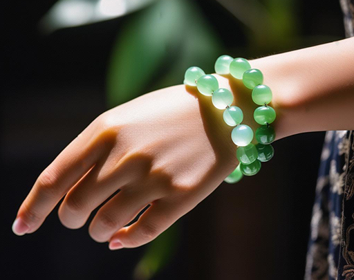 Wear jade bracelet