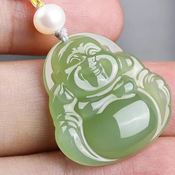 buddha jade pendant