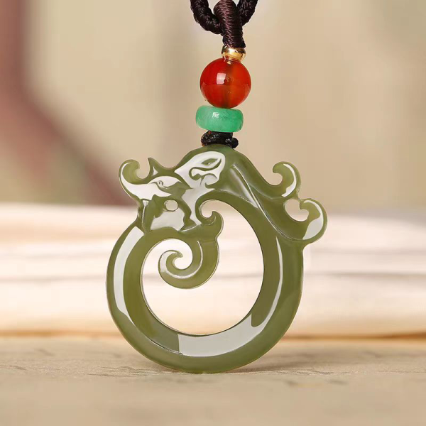 dragon jade necklace