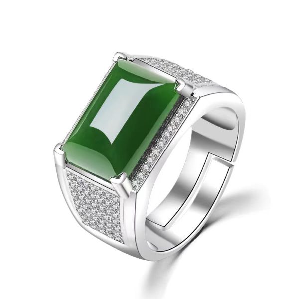 mens jade ring