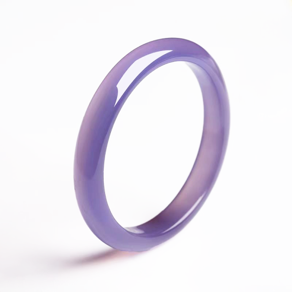 purple jade bangle